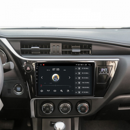 Navigatie Toyota Auris Corolla ( 2017 -2019 ) 4 GB RAM si 64 GB ROM, Slot Sim 4G, Procesor Octa Core, Carplay, Sunet DSP, Android, Aplicatii, Usb, Wi Fi, Bluetooth [1]
