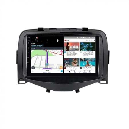 Navigatie TOYOTA AYGO ,2014 - 2021, 4GB RAM si 64GB ROM, Ecran QLED 9 inch, Android 14, Procesor Octacore, Slot sim 4G, Sunet DSP, Wireless Carplay si Android Auto [3]