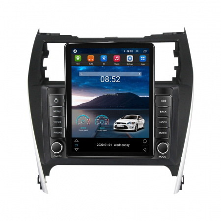Navigatie Auto cu Android - Navigatie Toyota Camry 2012-2014 Ecran TESLA 9.7 inch, 8 GB RAM si 128 GB ROM, Android 15, Slot Sim 4G, Procesor Octa Core, Carplay Wireless si Android auto, Procesor Sunet Digital DSP, Aplic