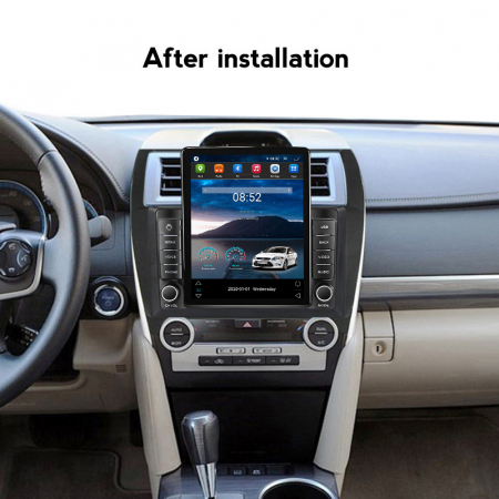 Navigatie Toyota Camry 2012-2014 Ecran TESLA 9.7 inch, 8 GB RAM si 128 GB ROM, Android 15, Slot Sim 4G, Procesor Octa Core, Carplay Wireless si Android auto, Procesor Sunet Digital DSP, Aplic [3]