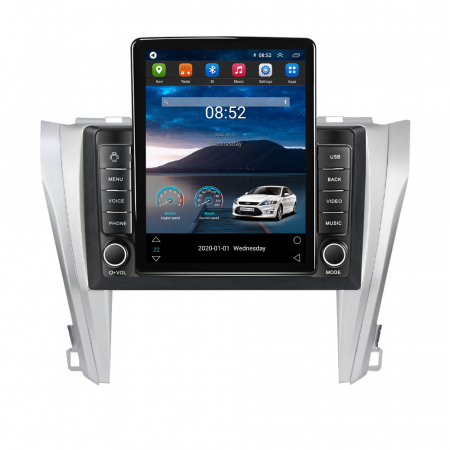 Navigatie Auto cu Android - Navigatie Toyota Camry 2015-2017 Ecran TESLA 9.7 inch, 8 GB RAM si 128 GB ROM, Android 15, Slot Sim 4G, Procesor Octa Core, Carplay Wireless si Android auto, Procesor Sunet Digital DSP, Aplic