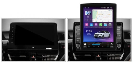 Navigatie Toyota Camry 2021 - 2024 , Ecran TESLA 9.7 inch, 8 GB RAM si 128 GB ROM, Android 15, Slot Sim 4G, Procesor Octa Core, Carplay Wireless si Android auto, Procesor Sunet Digital DSP, Aplic [1]