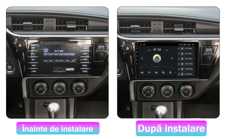 Navigatie Toyota Corolla 11 Auris E180 , 2017 - 2018 Android 14, 2GB RAM si 32GB ROM, Display IPS 9 inch, Camera Marsarier, Internet, Aplicatii, Wi Fi, Usb, Bluetooth [3]