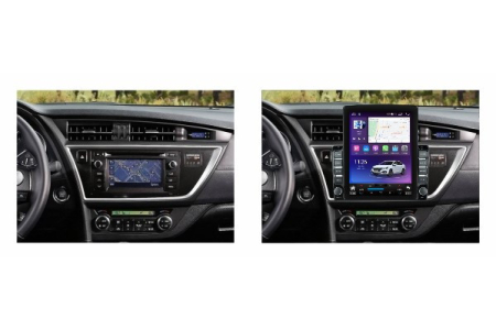 Navigatie Toyota Corolla 11 Auris E180 , 2017 - 2018 Android 14 , 4GB RAM Ecran Tesla 9.7 inch , Procesor Octacore, Slot sim 4G, Sunet DSP, Wireless Carplay si Android Auto [1]