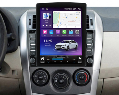 Navigatie Toyota Corolla 2006 - 2013 Ecran TESLA 9.7 inch, 8 GB RAM si 128 GB ROM, Android 15, Slot Sim 4G, Procesor Octa Core, Carplay Wireless si Android auto, Procesor Sunet Digital DSP [2]