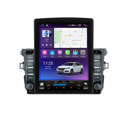 Navigatie Auto cu Android - Navigatie Toyota Corolla 2006 - 2013 Ecran TESLA 9.7 inch, 8 GB RAM si 128 GB ROM, Android 15, Slot Sim 4G, Procesor Octa Core, Carplay Wireless si Android auto, Procesor Sunet Digital DSP