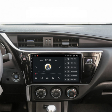 Navigatie Toyota Corolla Auris din 2017-2019, Android 14 , 4GB RAM, Octacore, Slot Sim 4G, DSP, GPS, Wi-FI, Carplay, Android Auto, USB, Bluetooth, Waze, Touchscreen, 9 inch [1]