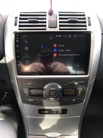 Navigatie Toyota Corolla din 2006-2013, Rezolutie 2K, Ecran QLED 9.5 inch, 8GB RAM si 128GB ROM, Android, Procesor Octacore, Slot sim 4G, Sunet DSP, Wireless Carplay si Android Auto [7]
