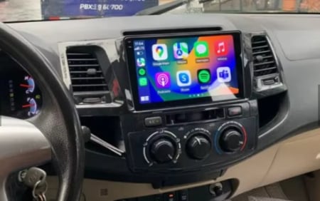 Navigatie Toyota Fortuner Hilux 2004-2014 Android 14 , 2GB RAM QLED Carplay [5]