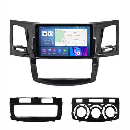 Navigatie dedicata Toyota cu Android - Navigatie Toyota Fortuner Hilux 2004-2014 Android 14 , 4GB RAM+32GB ROM QLED