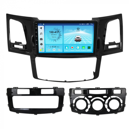 Navigatie Toyota Fortuner Hilux 2004-2014 Android 14 , 8GB RAM+128GB ROM QLED [2]