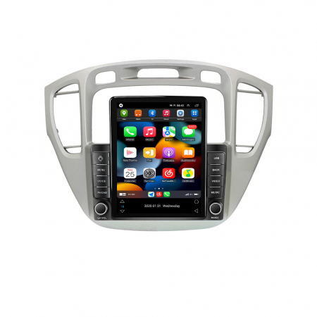 Navigatie Toyota Highlander 2000-2007 Ecran TESLA 9.7 inch, 8 GB RAM si 128 GB ROM, Android 15, Slot Sim 4G, Procesor Octa Core, Carplay Wireless si Android auto, Procesor Sunet Digital DSP, Aplic [2]
