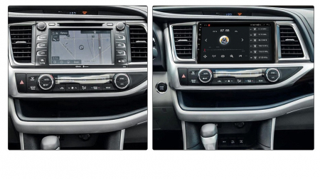 Navigatie Toyota Highlander ( 2014 - 2018 ) , 4GB RAM si 64GB ROM, Ecran QLED 9 inch, Android 14, Procesor Octacore, Slot sim 4G, Sunet DSP, Wireless Carplay si Android Auto, Camera Marsarier [3]
