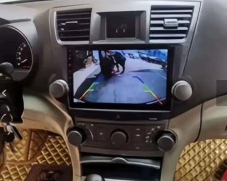Navigatie Toyota Highlander din 2007-2013, Rezolutie 2K, Display QLED 9.5 inch, 4GB RAM si 64GB ROM, Android, Procesor Octacore, Slot sim 4G, Sunet DSP, Wireless Carplay si Android Auto, Camera Marsar [7]