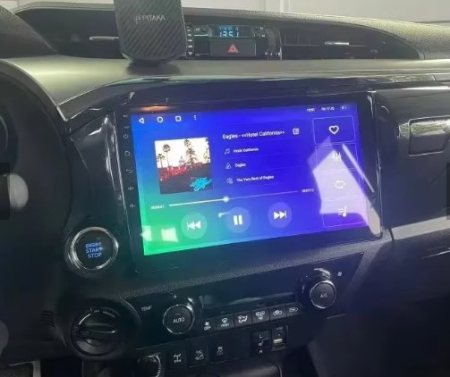 Navigatie Toyota Hilux din 2015-2020, Rezolutie 2K, Ecran QLED 10.5 inch, 8GB RAM si 128GB ROM, Android, Procesor Octacore, Slot sim 4G, Sunet DSP, Wireless Carplay si Android Auto [7]