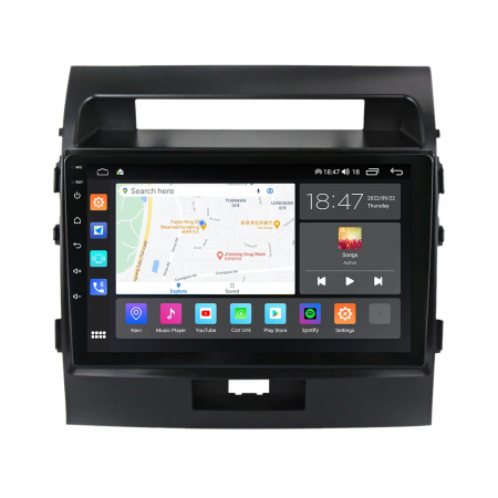 Navigatie Toyota Land Cruiser 200 2008-2015 Rezolutie 2K , 8GB RAM+128GB ROM QLED [1]