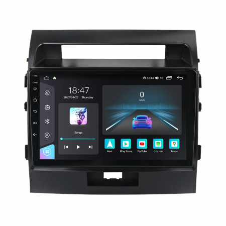 Land Cruiser 200 (2008 - 2015) - Navigatie Toyota Land Cruiser 200 2008-2015 Rezolutie 2K , 8GB RAM+128GB ROM QLED