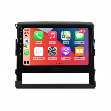 TOYOTA - Navigatie Auto Android Toyota Land Cruiser 200 din 2015-2018, 4GB RAM si 32GB ROM, Display QLED 9 inch, Wireless Carplay si Android Auto, Procesor Octacore, Slot sim 4G, Sunet DSP, Camera Marsarier, Bluetooth, USB