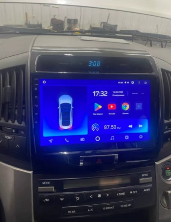 Navigatie Toyota Land Cruiser 200 din 2015-2018 Android 14 , 4GB RAM , Procesor Quad Core , Wireless Carplay si Android auto , Display HD Touchscreen, Wi-Fi , Bluetooth, USB [5]