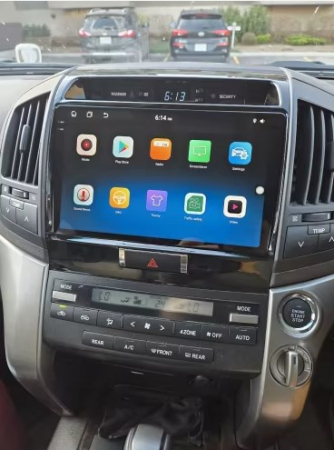 Navigatie Toyota Land Cruiser 200 din 2015-2018 Android 14 , 4GB RAM , Procesor Quad Core , Wireless Carplay si Android auto , Display HD Touchscreen, Wi-Fi , Bluetooth, USB [4]