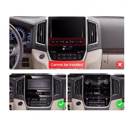 Navigatie Toyota Land Cruiser din 2015 - 2020, Ecran TESLA 9.7 inch, 4 GB RAM si 64 GB ROM, Slot Sim 4G, Procesor Octa Core, Carplay integrat, Procesor Sunet Digital DSP, Android, Aplicatii, Usb, Wi F [2]