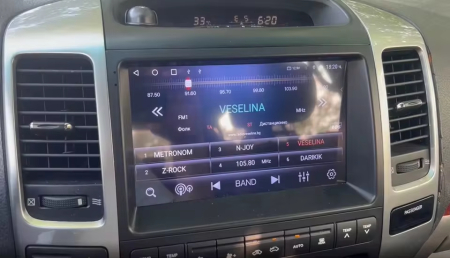 Navigatie Toyota Land Cruiser J120 Prado ( 2003 - 2009 ) , Clima integrata 4GB RAM si 64GB ROM, Ecran QLED 9 inch, Android 15, Procesor Octacore, Slot sim 4G, Sunet DSP, Wireless Carplay si Android Au [8]