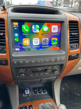 Navigatie Toyota Land Cruiser J120 Prado ( 2003 - 2009 ) , Clima integrata 4GB RAM si 64GB ROM, Ecran QLED 9 inch, Android 15, Procesor Octacore, Slot sim 4G, Sunet DSP, Wireless Carplay si Android Au [6]
