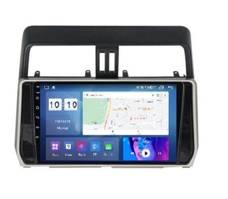 Land Cruiser Prado 150 (2013 - 2017) - Navigatie Toyota Land Cruiser Prado 150 din 2013-2017  Android 14 , 4GB RAM , Procesor Quad Core , Wireless Carplay si Android auto , Display HD Touchscreen, Wi-Fi , Bluetooth, USB