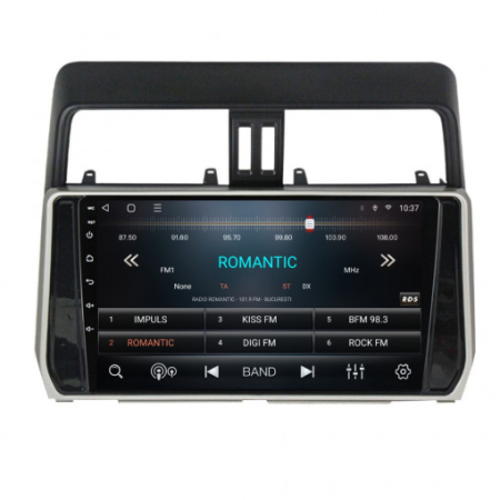 Navigatie Toyota Land Cruiser Prado 150 din 2013-2017, Android 14, Wireless Carplay si Android Auto, 2GB RAM si 32GB ROM, Display IPS 9 inch, Camera Marsarier, Internet, Aplicatii, Wi Fi, Usb, Bluetoo [1]