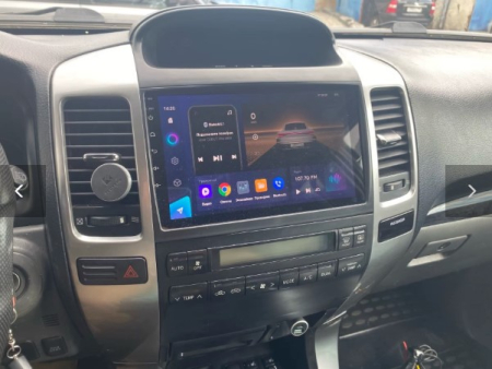 Navigatie Toyota Land Cruiser Prado J120 din 2003-2009, Rezolutie 2K, Display QLED 9.5 inch, 4GB RAM si 64GB ROM, Android, Procesor Octacore, Slot sim 4G, Sunet DSP, Wireless Carplay si Android Auto, [5]