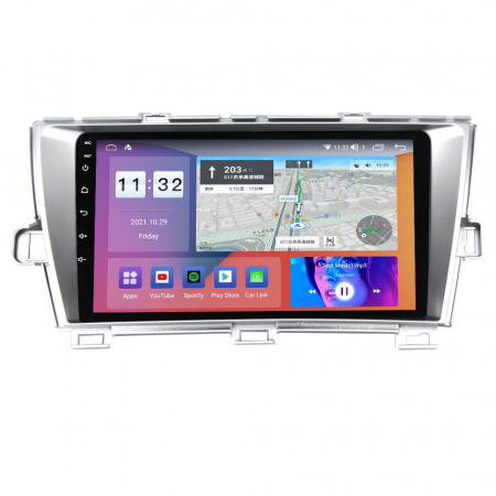 Navigatie Toyota Prius ( 2009 - 2014 ) , 4 GB RAM si 64 GB ROM, Slot Sim 4G, Procesor Octa Core, Carplay, Sunet DSP, Android, Aplicatii, Usb, Wi Fi, Bluetooth [0]