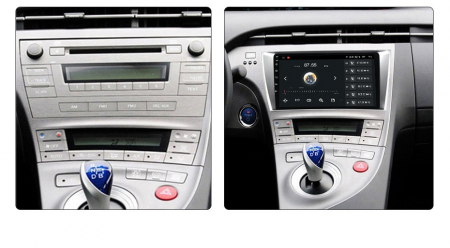 Navigatie Toyota Prius din 2009 - 2013, 8GB RAM si 128GB ROM, Ecran QLED 9 inch, Android 14, Procesor Octacore, Slot sim 4G, Sunet DSP, Wireless Carplay si Android Auto, Camera Marsarier [1]