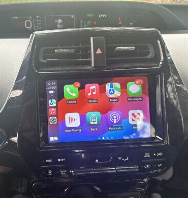 Navigatie Toyota Prius din 2016-2020, Rezolutie 2K, Display QLED 9.5 inch, 4GB RAM si 64GB ROM, Android, Procesor Octacore, Slot sim 4G, Sunet DSP, Wireless Carplay si Android Auto, Camera Marsarier, [3]