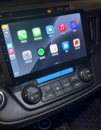 Navigatie Toyota Rav 4 ( 2012 - 2018 ) Android 14 , 4GB RAM , Procesor Quad Core , Wireless Carplay si Android auto , Display HD Touchscreen, Wi-Fi , Bluetooth, USB [7]