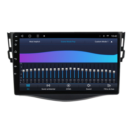 Navigatie Toyota RAV 4 din 2005-2013, Rezolutie 2K, Ecran QLED 9.5 inch, 8GB RAM si 128GB ROM, Android, Procesor Octacore, Slot sim 4G, Sunet DSP, Wireless Carplay si Android Auto [2]