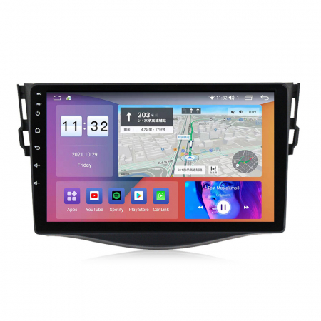 Navigatie Toyota Rav 4 din 2007 - 2013, 8 GB RAM si 128 GB ROM, Slot Sim 5G, Procesor Octa Core, Carplay integrat, Procesor Sunet Digital DSP, Android, Aplicatii, Usb, Wi Fi, Bluetooth [3]