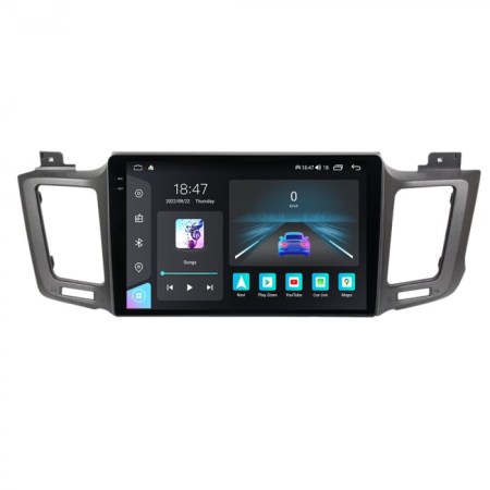 Navigatie Toyota Rav 4 din 2012-2018, Rezolutie 2K, Display QLED 9.5 inch, 4GB RAM si 64GB ROM, Android, Procesor Octacore, Slot sim 4G, Sunet DSP, Wireless Carplay si Android Auto, Camera Marsarier, [2]