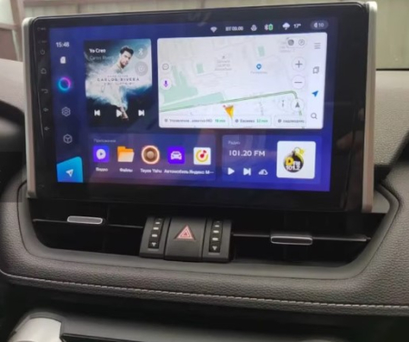 Navigatie Toyota Rav 4 din 2018-2022, Rezolutie 2K, Display QLED 9.5 inch, 4GB RAM si 64GB ROM, Android, Procesor Octacore, Slot sim 4G, Sunet DSP, Wireless Carplay si Android Auto, Camera Marsarier, [6]