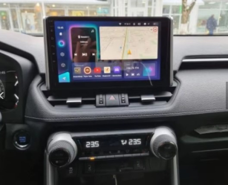 Navigatie Toyota Rav 4 din 2018-2022, Rezolutie 2K, Ecran QLED 10.5 inch, 8GB RAM si 128GB ROM, Android, Procesor Octacore, Slot sim 4G, Sunet DSP, Wireless Carplay [4]