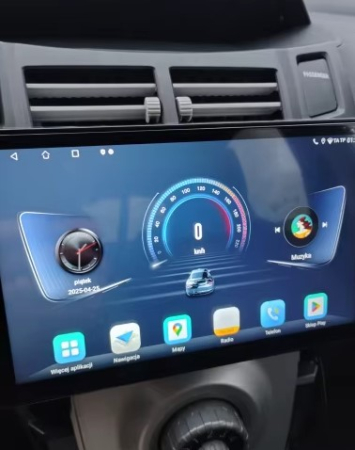 Navigatie Toyota Yaris din 2005-2012, Rezolutie 2K, Display QLED 9.5 inch, 4GB RAM si 64GB ROM, Android, Procesor Octacore, Slot sim 4G, Sunet DSP, Wireless Carplay si Android Auto, Camera Marsarier, [6]