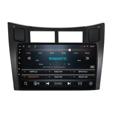 Navigatie Toyota Yaris din 2005-2012, Rezolutie 2K, Ecran QLED 9.5 inch, 8GB RAM si 128GB ROM, Android, Procesor Octacore, Slot sim 4G, Sunet DSP, Wireless Carplay si Android Auto [2]