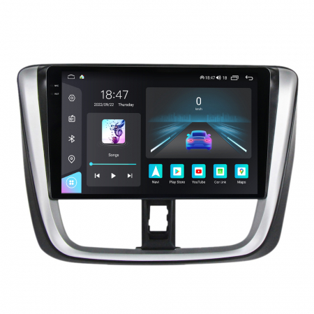 Yaris  (2014 - 2019) - Navigatie Toyota Yaris din 2016-2019, Rezolutie 2K, Display QLED 9.5 inch, 4GB RAM si 64GB ROM, Android, Procesor Octacore, Slot sim 4G, Sunet DSP, Wireless Carplay si Android Auto, Camera Marsarier,