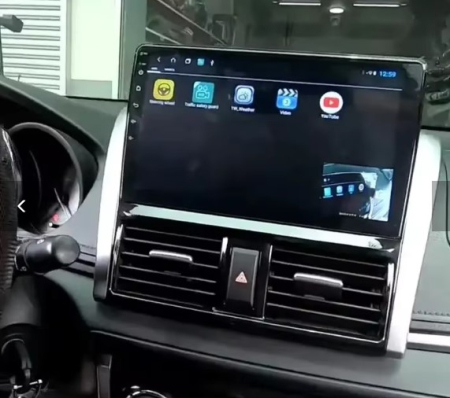 Navigatie Toyota Yaris din 2016-2019, Rezolutie 2K, Ecran QLED 9.5 inch, 8GB RAM si 128GB ROM, Android, Procesor Octacore, Slot sim 4G, Sunet DSP, Wireless Carplay [7]