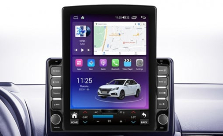 Navigatie Toyota Yaris P21 2020 - 2024 , Ecran TESLA 9.7 inch, 8 GB RAM si 128 GB ROM, Android 15, Slot Sim 4G, Procesor Octa Core, Carplay Wireless si Android auto, Procesor Sunet Digital DSP, [2]