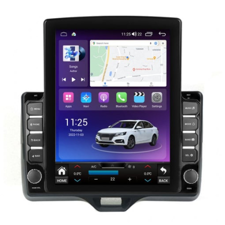 Navigatie Auto cu Android - Navigatie Toyota Yaris P21 2020 - 2024 , Ecran TESLA 9.7 inch, 8 GB RAM si 128 GB ROM, Android 15, Slot Sim 4G, Procesor Octa Core, Carplay Wireless si Android auto, Procesor Sunet Digital DSP,