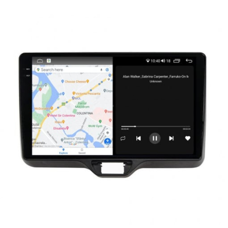 Navigatie Toyota Yaris P21 2020 - 2024 Rezolutie 2K, Ecran QLED 9.5 inch, 8GB RAM si 128GB ROM, Android, Procesor Octacore, Slot sim 4G, Sunet DSP, Wireless Carplay [3]