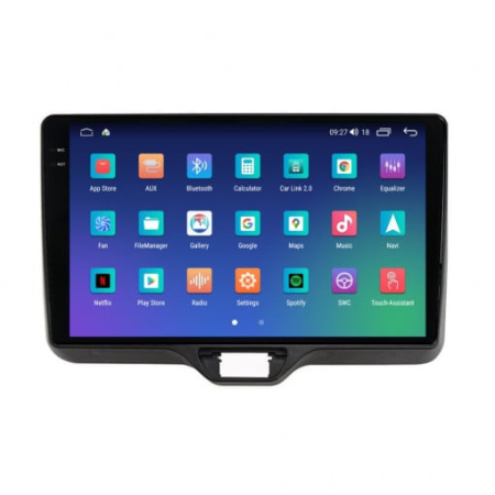 Navigatie Toyota Yaris P21 2020 - 2024 Rezolutie 2K, Ecran QLED 9.5 inch, 8GB RAM si 128GB ROM, Android, Procesor Octacore, Slot sim 4G, Sunet DSP, Wireless Carplay [5]