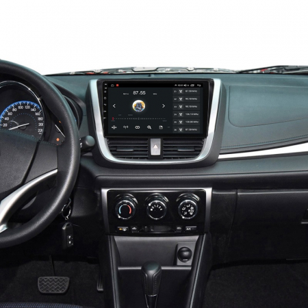 Navigatie Toyota Yaris Vios din 2014 - 2018, 8GB RAM si 128GB ROM, Ecran QLED 9 inch, Android 14, Procesor Octacore, Slot sim 4G, Sunet DSP, Wireless Carplay si Android Auto, Camera Marsarier [4]