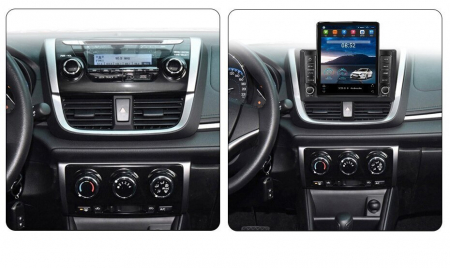 Navigatie Toyota Yaris Vios din 2014 - 2018, Ecran TESLA 9.7 inch, 4 GB RAM si 64 GB ROM, Slot Sim 4G, Procesor Octa Core, Carplay integrat, Procesor Sunet Digital DSP, Android, Aplicatii, Usb, Wi Fi, [1]