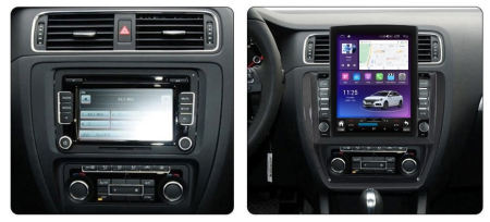 Navigatie Volkswagen  Jetta , 2015 - 2018 Ecran TESLA 9.7 inch, 8 GB RAM si 128 GB ROM, Android 15, Slot Sim 4G, Procesor Octa Core, Carplay Wireless si Android auto, Procesor Sunet Digital DSP [1]
